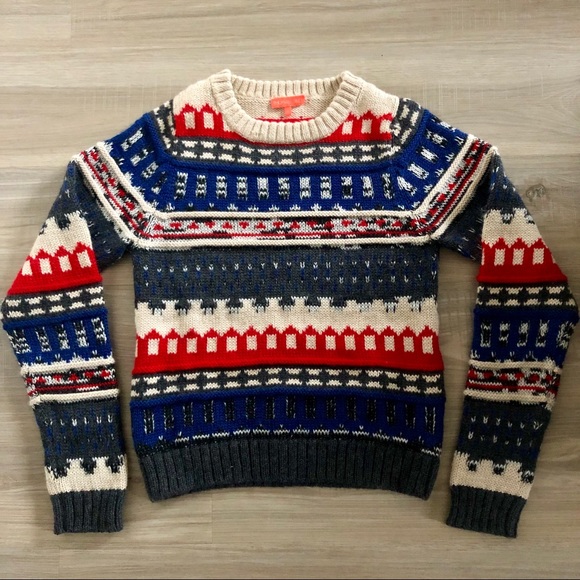 Thomas Sires Alpaca Blend Fair Isle Sweater - Picture 3 of 9